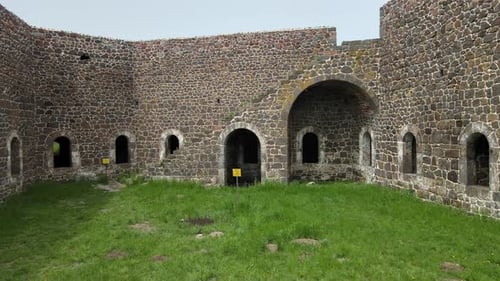 ancient wall rocks