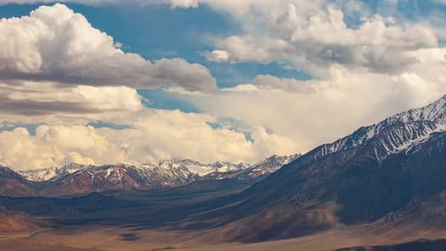 Mountain Clouds Time Lapse