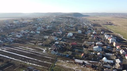 Vila Hryada, Ucrânia, vista aérea