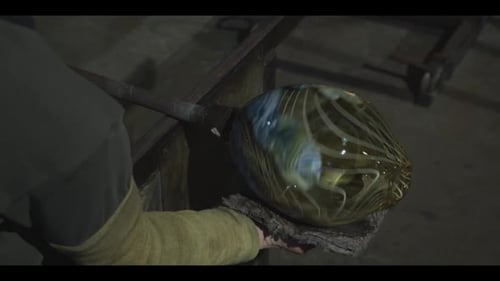 Glass blowing