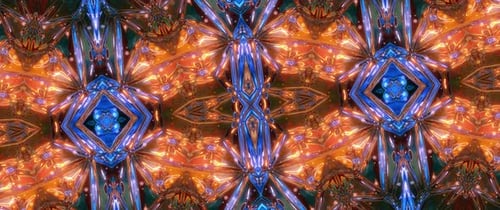 Abstract Melting Reality