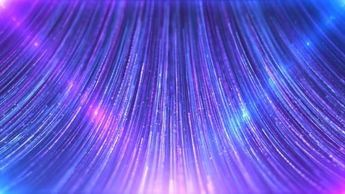 Vibrant Abstract Light Trails Logo Reveal Animation