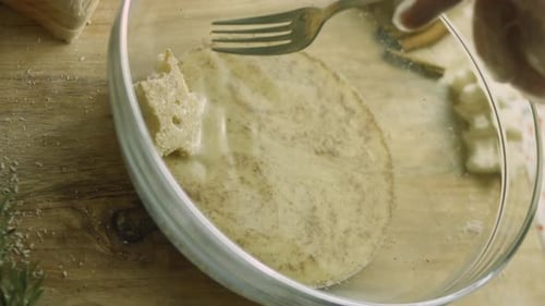 Preparing French Toast Star Breakfast Treat