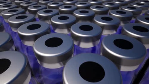 Seamless Animation of Medical Vaccine Vials