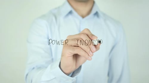 Power Industry, Writing On Screen