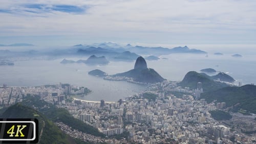 Panorama 2 do Morro do Corcovado, Rio de Janeiro, 2021