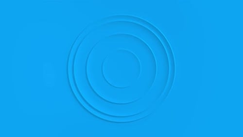 Contexte de signal de goutte de pluie d'ondulation 6 anneaux