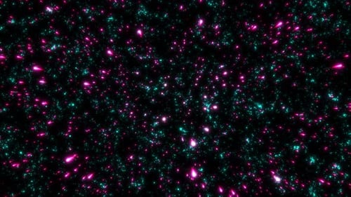 Konzept 27-S1 Blick auf das abstrakte Sternenfeld aus dem Weltraum