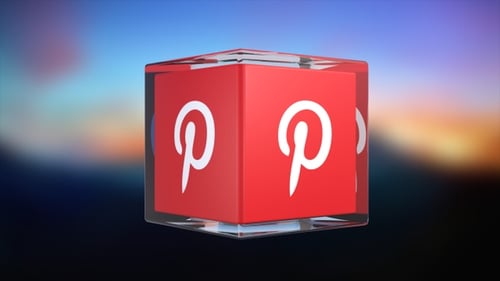 3D Rotating Glass Cube Logo Reveal Animation