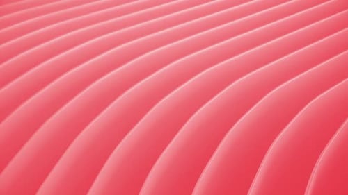 Flowing Abstract Red Wave Pattern Background Animation