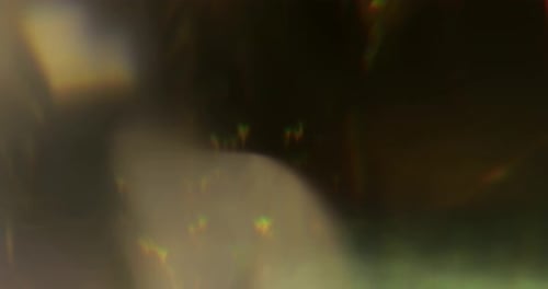 Abstract Light Leaks with Rainbow Bokeh Effect