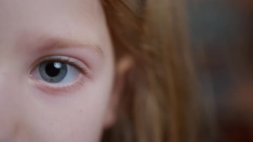 Child's Eye Close Up