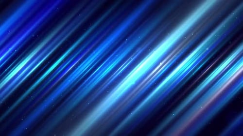 Futuristic Blue Light Streaks Abstract Background