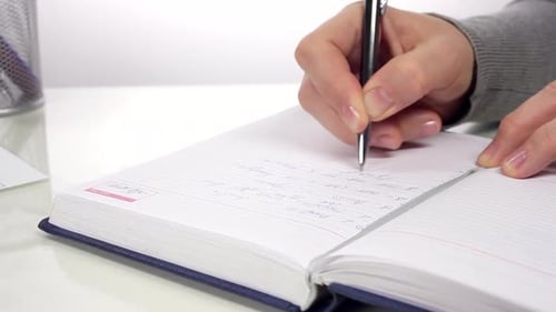 Businesswomen Makes a Plan