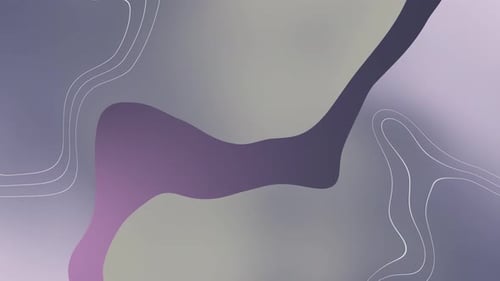 Abstract Fluid Motion Background with Wavy Gradient Shapes