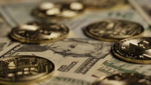 Plan rotatif de Bitcoins (cryptomonnaie numérique)