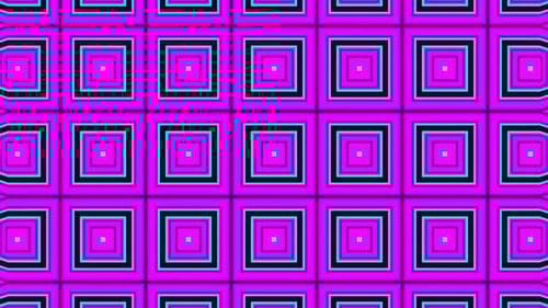 Un fond abstrait de formes abstraites clignotantes multicolores