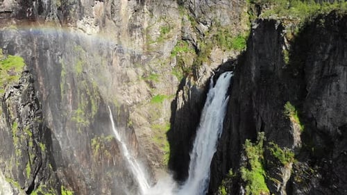 Voringsfossen Waterfall, Mabodalen Canyon Norway