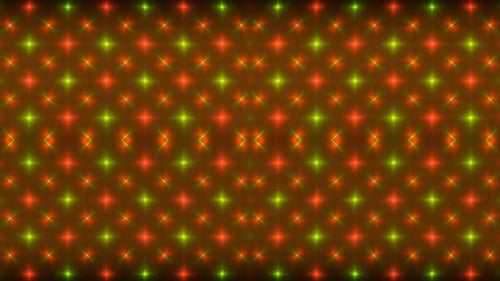Pulsating Geometric Light Grid Wall Background Loop