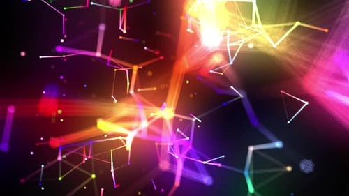 Abstract Colorful Digital Technology Background 3