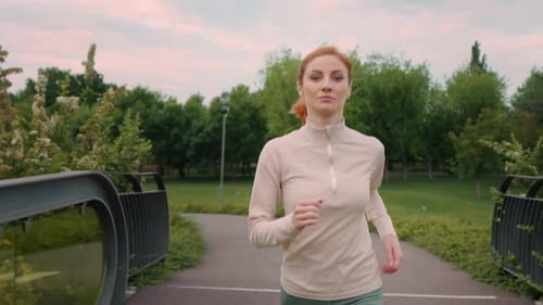 Healthy running and outdoor exercise concept