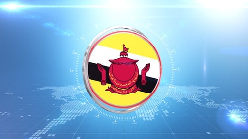 Sleek Circular Logo Reveal for Broadcasts