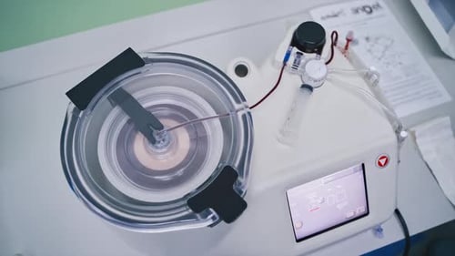 Research of stem cells. Stem cells injection procedure