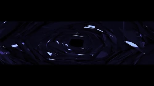 Blue Tunnel Mirror Background Ultra Wide