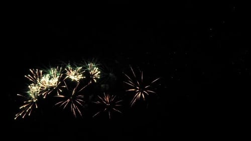 Fireworks at Deauville in Normandy, Real Time