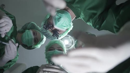 surgeon doctor team working surgical health care in hospital operation room, disease medicine health