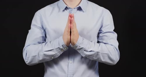 El gesto de oración