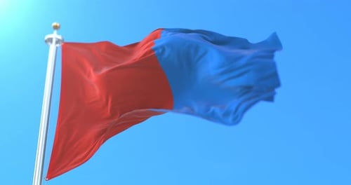 Flagge von Catania, Italien