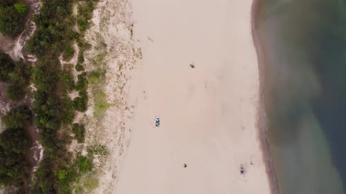 Rivage de Empty Beach