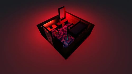 Posição isométrica do quarto