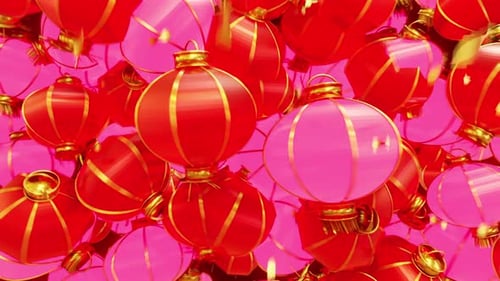 Chinese New Year Vj Loop Background