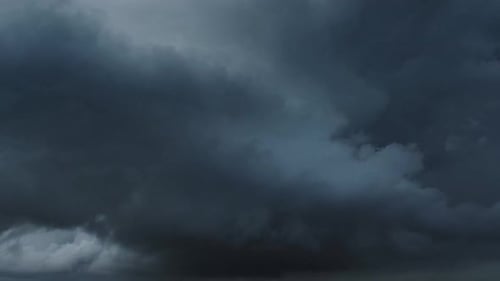 Dark Storm Clouds Moving