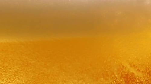 Light Beer Macro in Glass