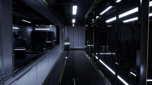 Futuristic Office and Communication Network Center