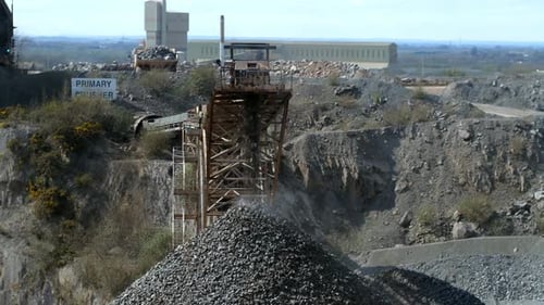Erzaufbereitungsanlage Pfahlgesteine
