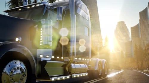 Truck on the Road