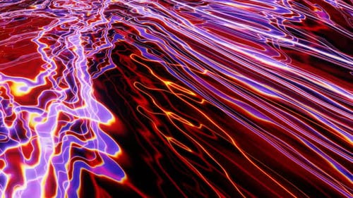 Abstract Plasma Multicolor Pattern 02