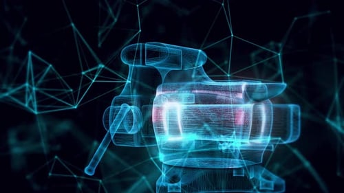 Vice Hologram Close Up 4k