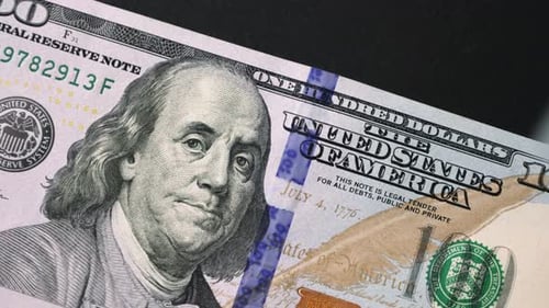 USD dólar estadounidense, billetes, papel moneda, billetes, 100 dólares, tipo de cambio, moneda.