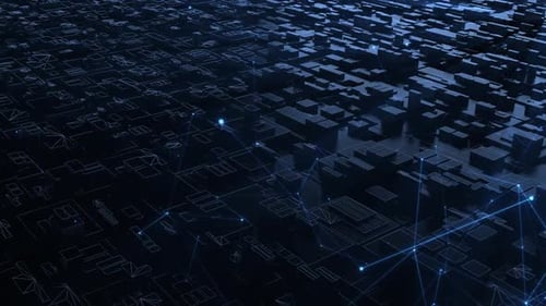 digital won. technology and big computing concept