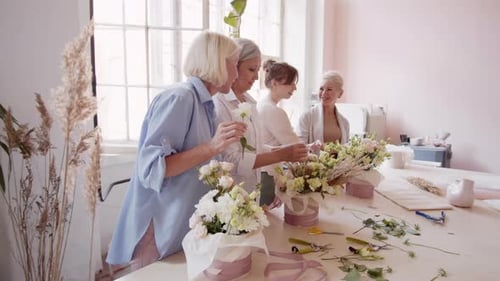 Beginners on Floristic Master Class