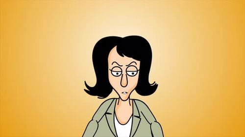 Woman Character Talking 4K
