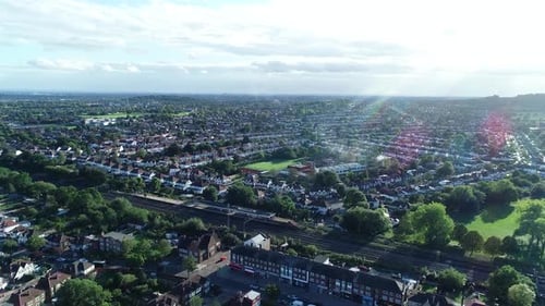 Sunny Day Over Wembley Town