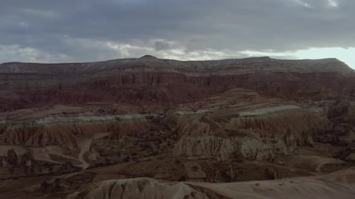 Luftaufnahme eines Desert Canyon