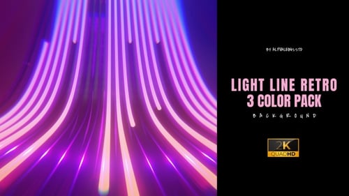 Light Line Retro Background
