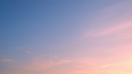Lapso de tiempo del cielo 4K, hermoso fondo, cielo Timelapse del horizonte